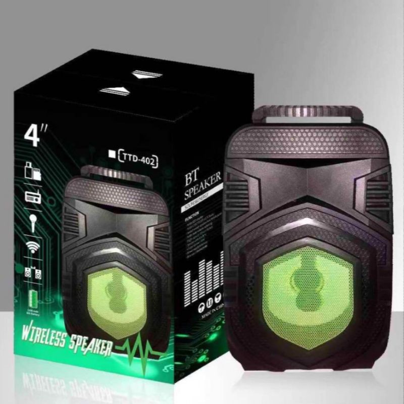 SPEAKER BLUETOOTH TTD 402 SUARA MANTAP