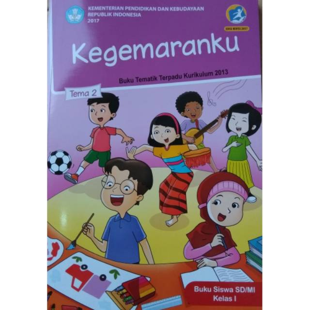 Buku tematik SD kelas 1