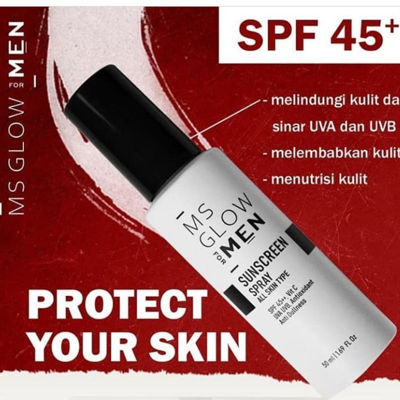 MS GLow for Men Original | Sunscreen Spray