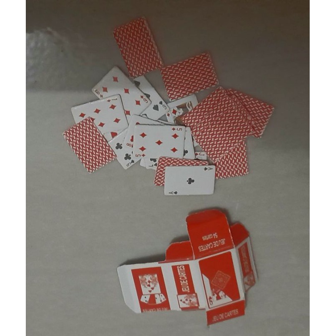 miniatur kartu