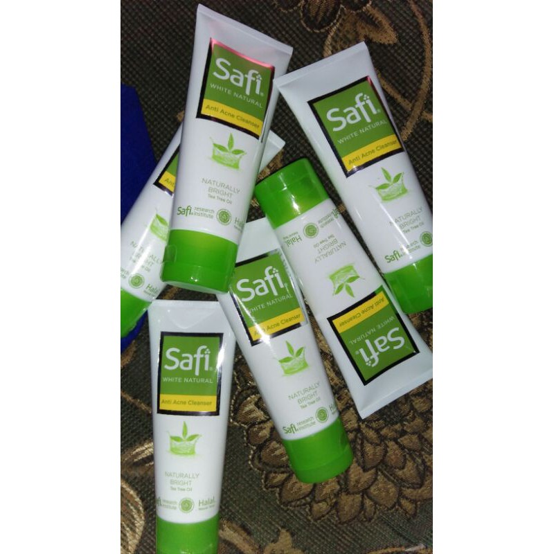 safi facial foam tree tea