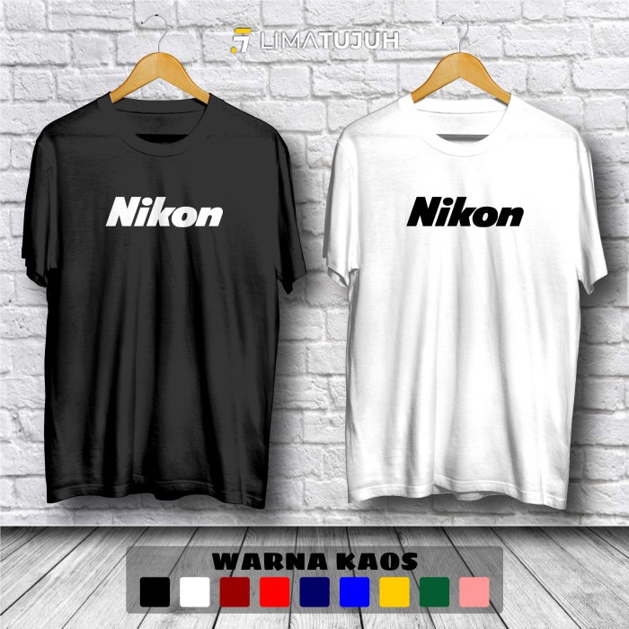 Kaos Nikon Logo Baju Distro