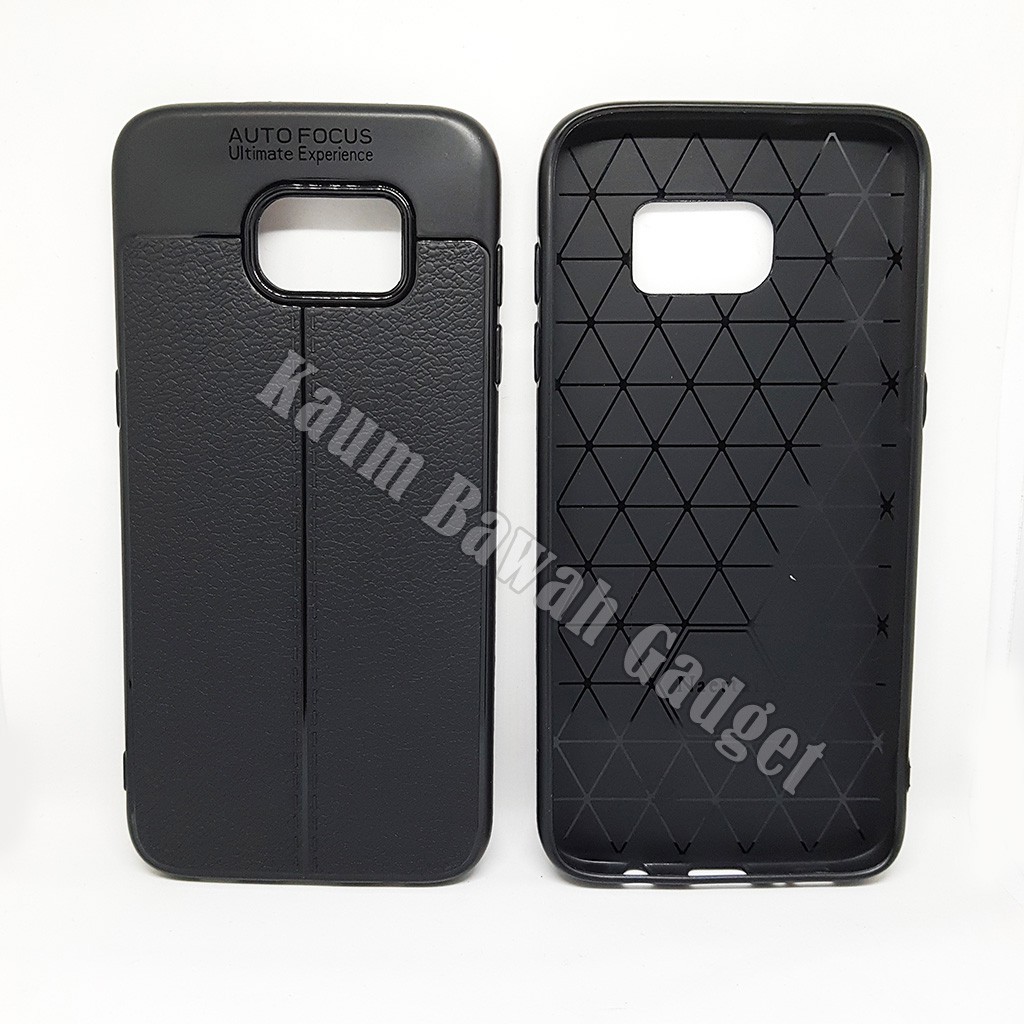 Case Auto Focus SAMSUNG S7 EDGE /Softcase/Leather Autofocus/Kulit Jeruk
