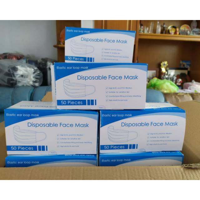 Masker 3 Layer/disposable face mask
