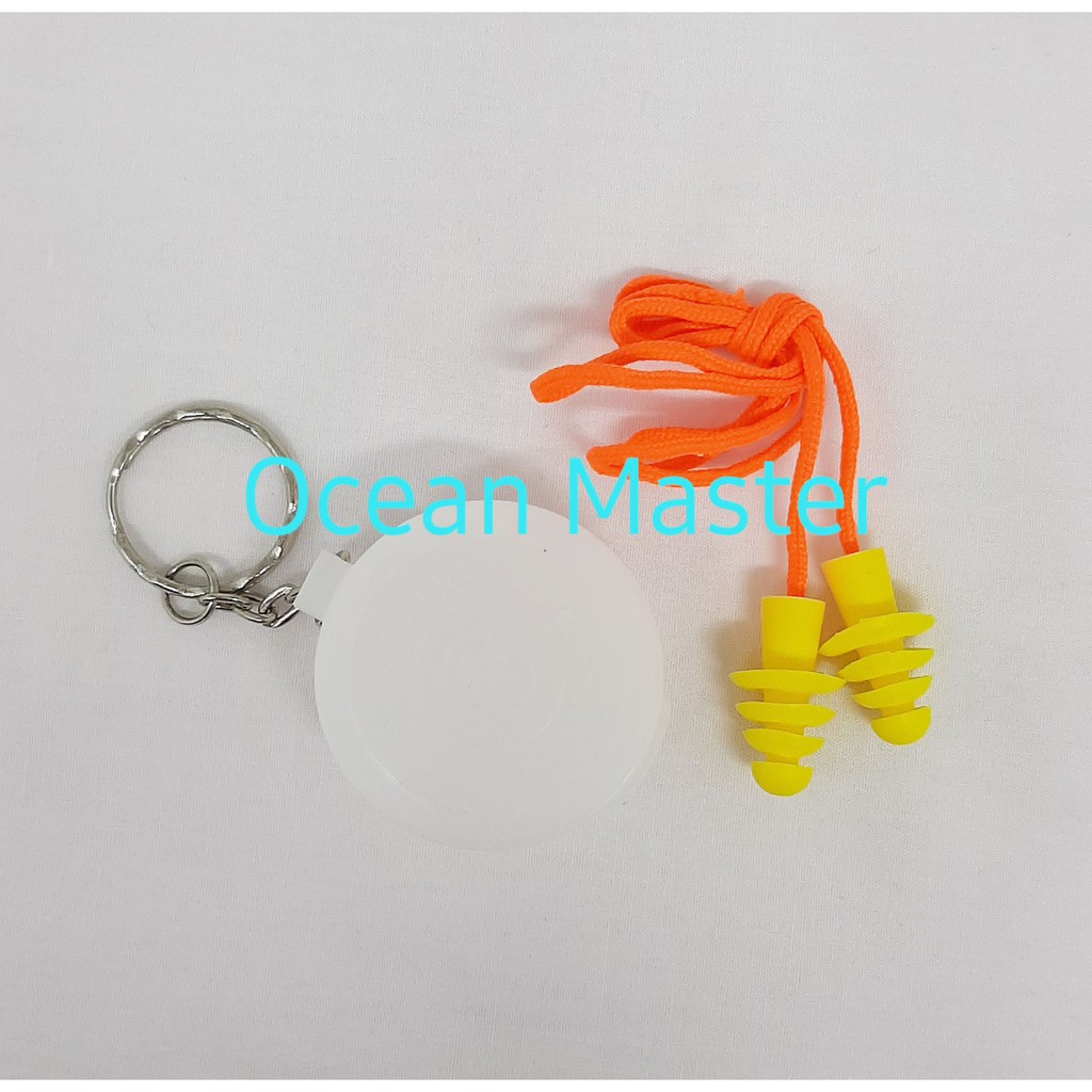 Ear Plug Round Box- Warna Kuning