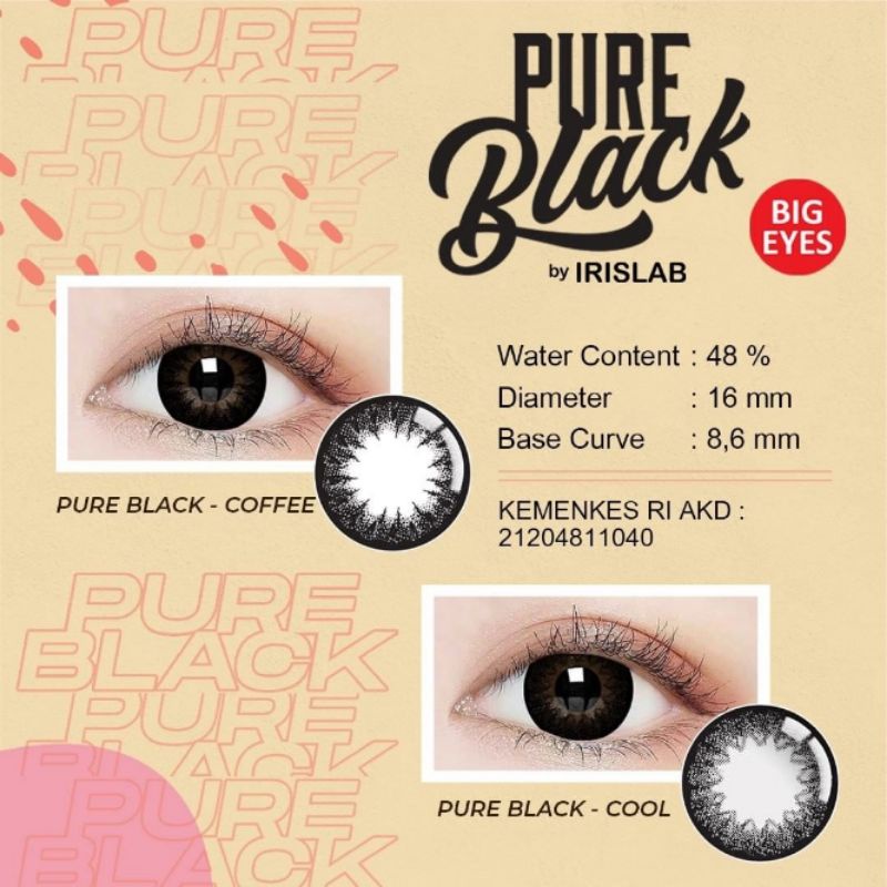 Pure Black Softlens