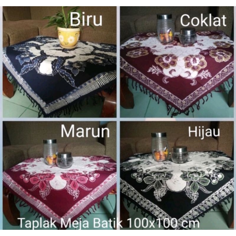 Taplak Meja Tamu Batik