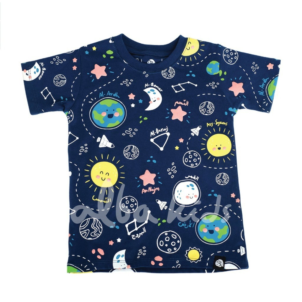 Kaos Benda Langit Albakids