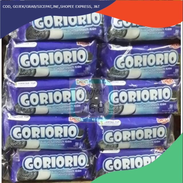 Biskuit Goriorio Vanilla/Cokelat (Pack)