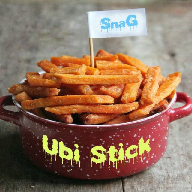 Cemilan kekinian Ubi Stick