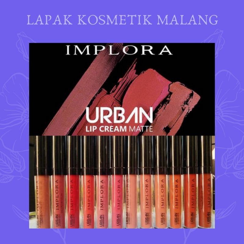 IMPLORA URBAN MATTE LIPCREAM