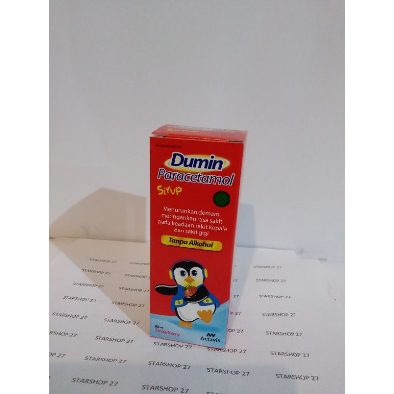 Dumin syrup 60ml penurun demam