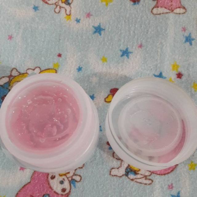 Sunblok pink gel
