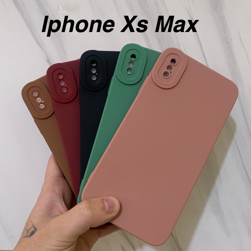 Pro Camera Soft Case Full Cover Matte Case Iphone XS MAX - UA