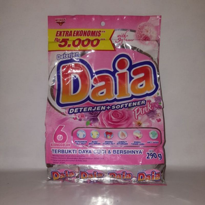 Daia derterjen + softerner pink