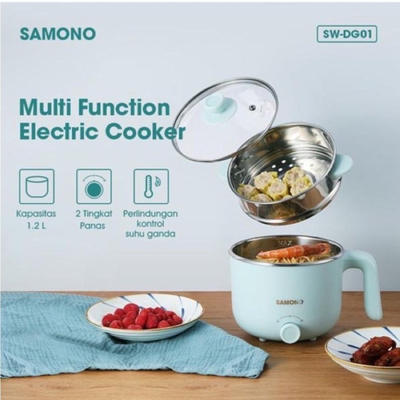 ELECTRIC COOKER MULTI FUNCTION SAMONO