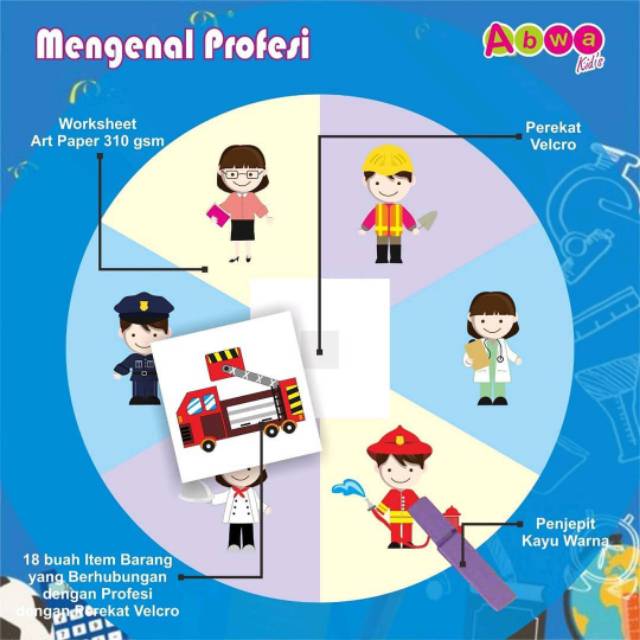 Puzzle mengenal profesi