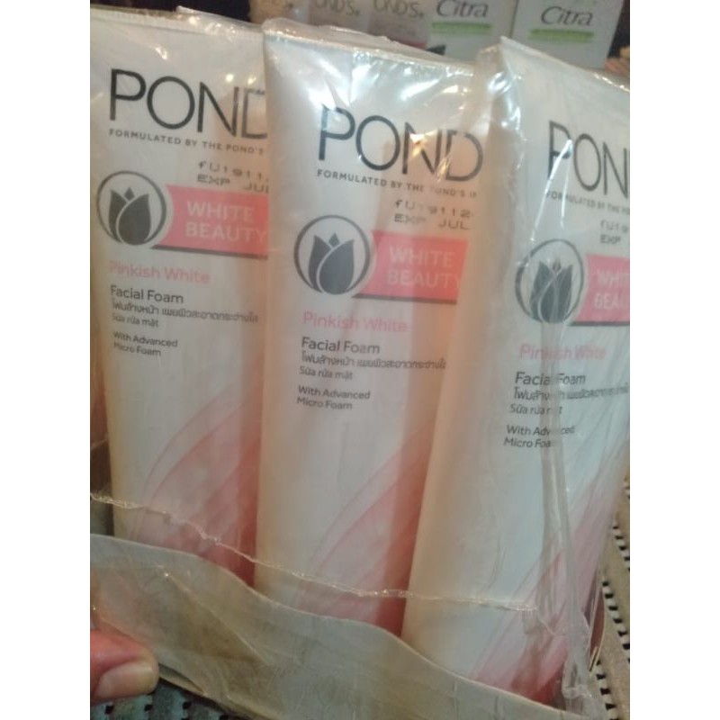 ponds facial foam