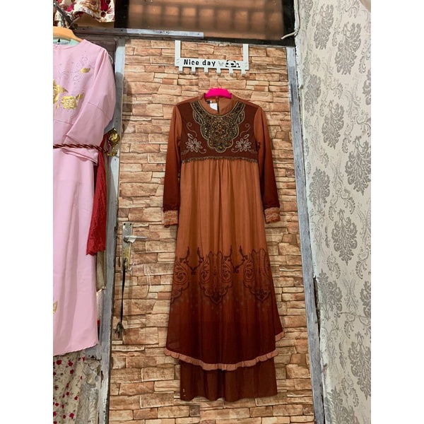 Lelang gamis pl 3pc= 100k