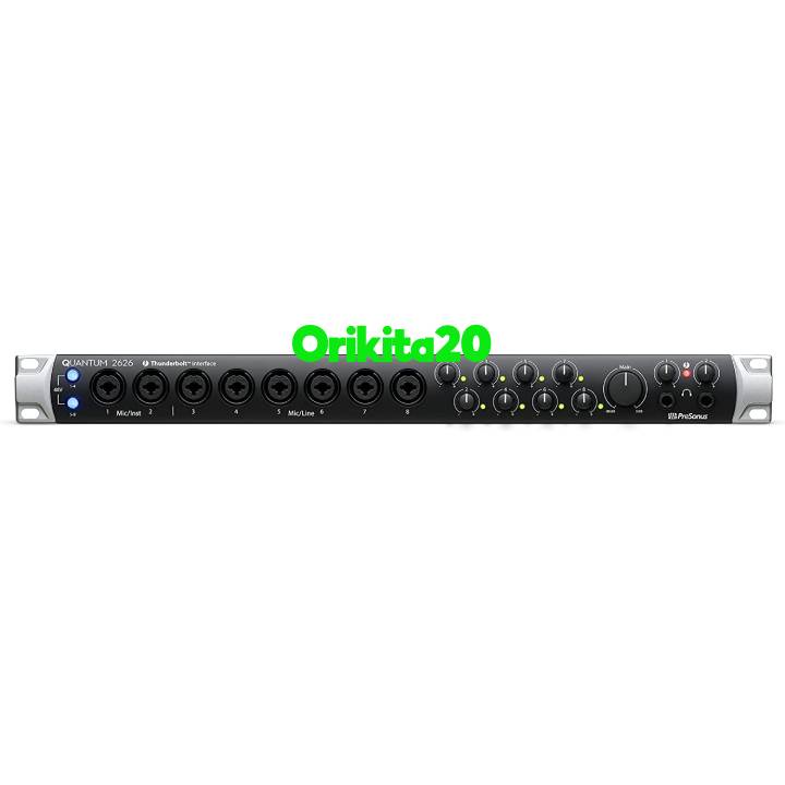 PreSonus Quantum 2626 Quantum-2626 Thunderbolt 3 Audio Interface