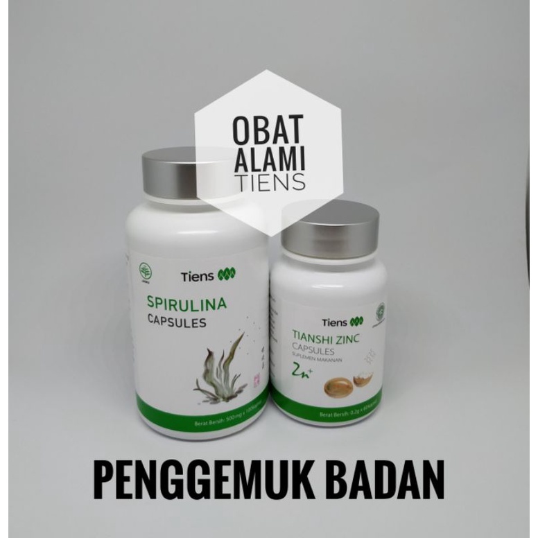 Spirulina Capsules (Penggemuk Badan)