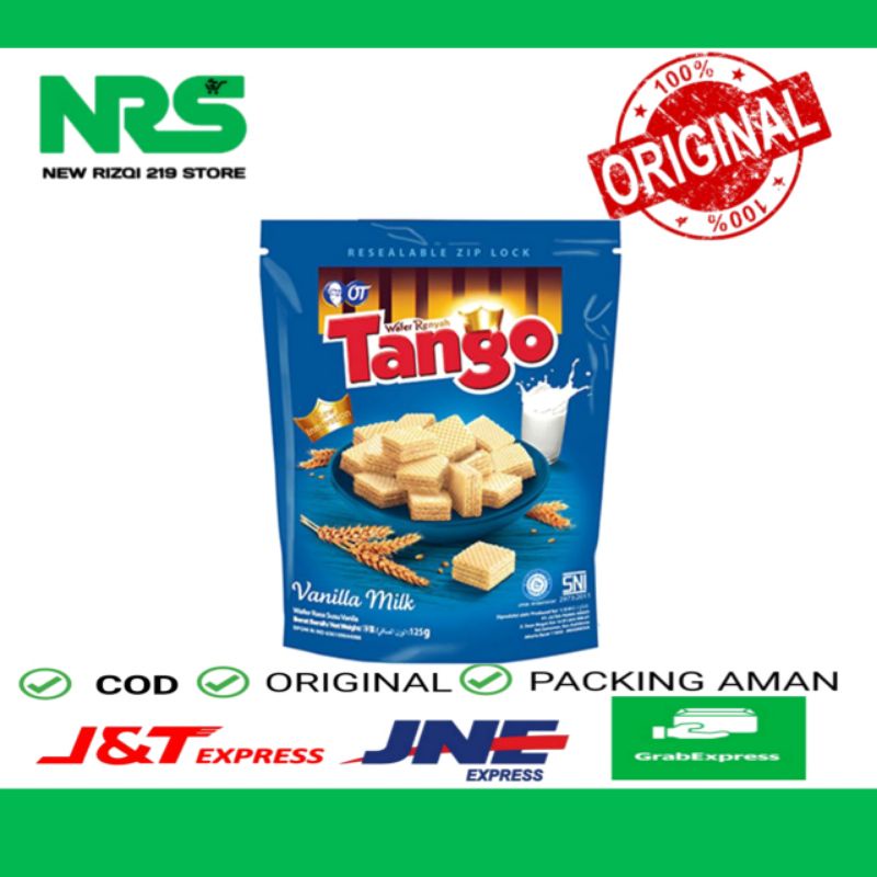 Tango Wafer Pouch Vanilla 115g