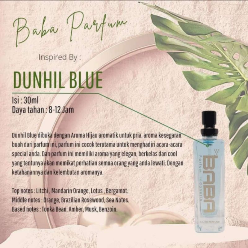 R2-BABA PARFUME DUNHIL BLUE