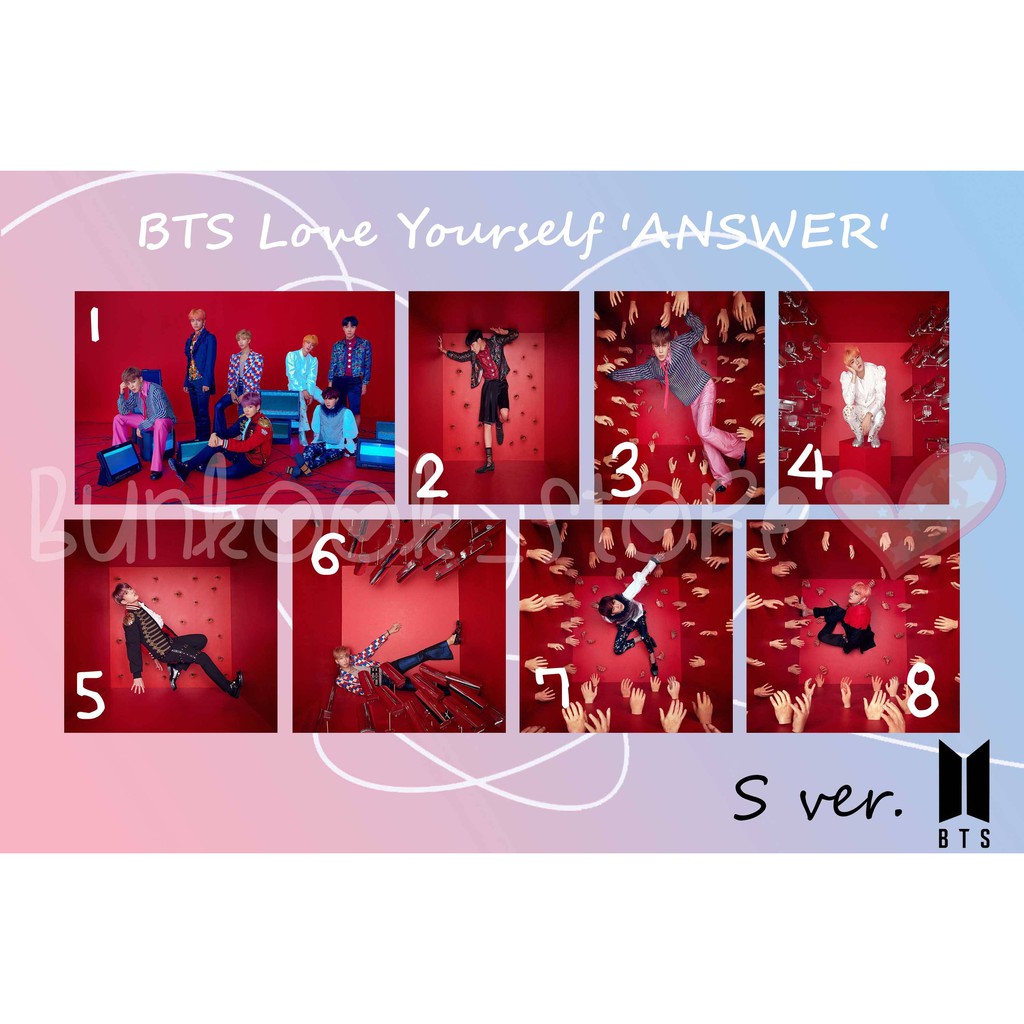 BTS LOVE YOURSELF 'ANSWER' UNOFFICIAL POSTER A3+