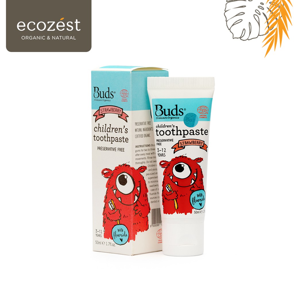 BUDS - Toothpaste Fluoride Strawberry