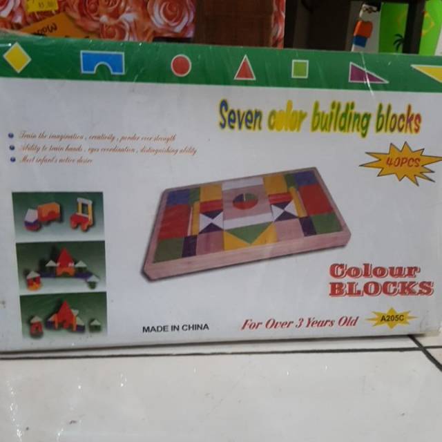 MAINAN BLOCK KAYU