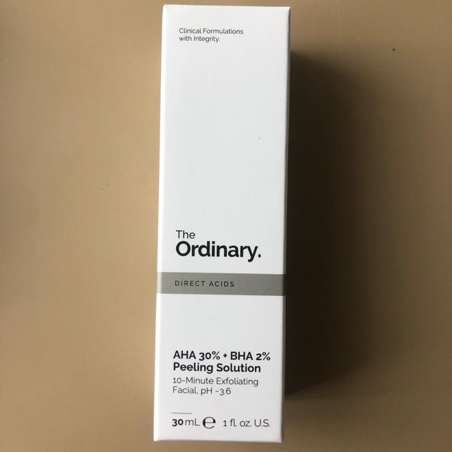 The Ordinary Peeling Solution AHA BHA