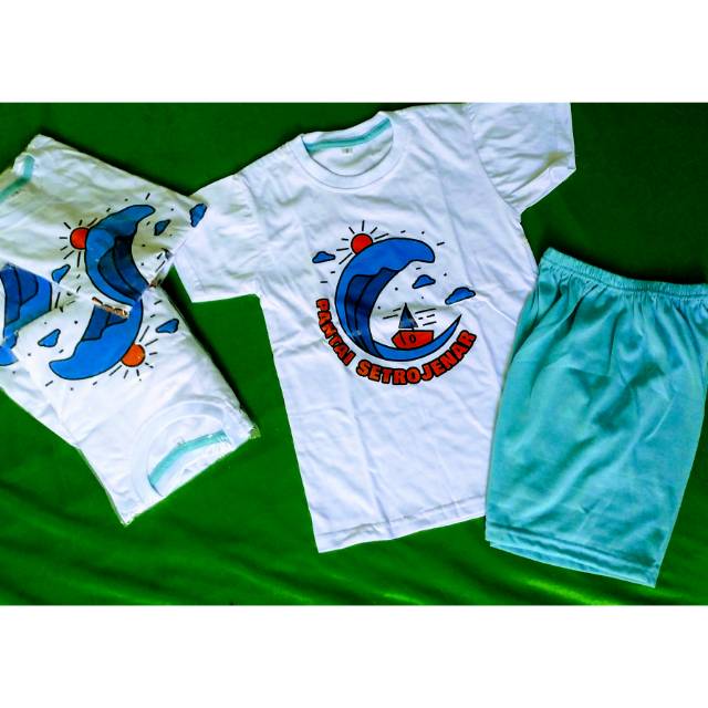 Kaos anak cotton combed 30s