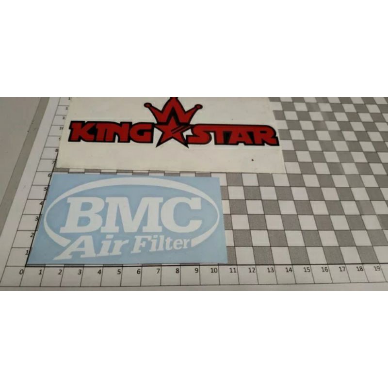 stiker BMC Air Filter