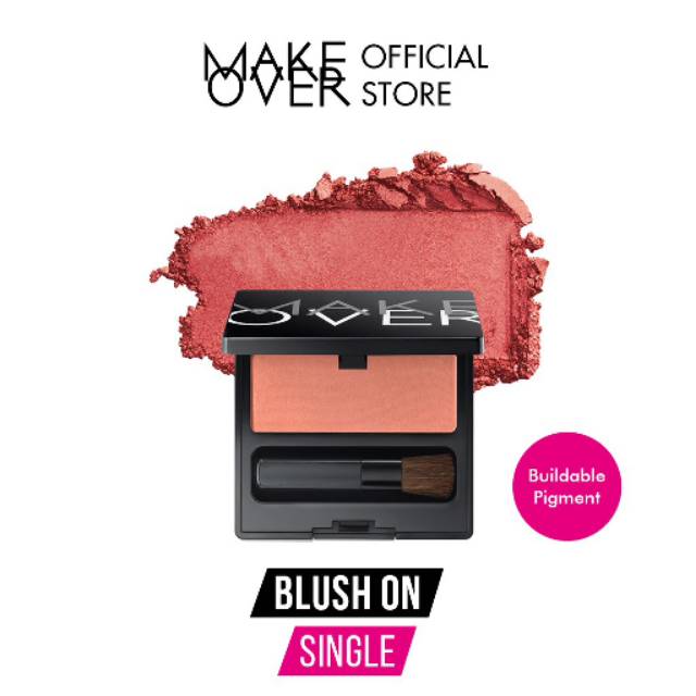 Make over blush on single