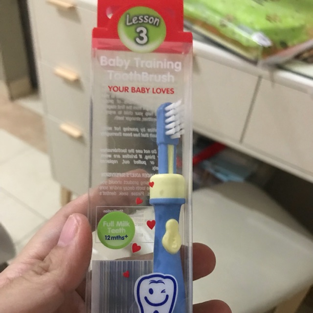 Toothbrush training
