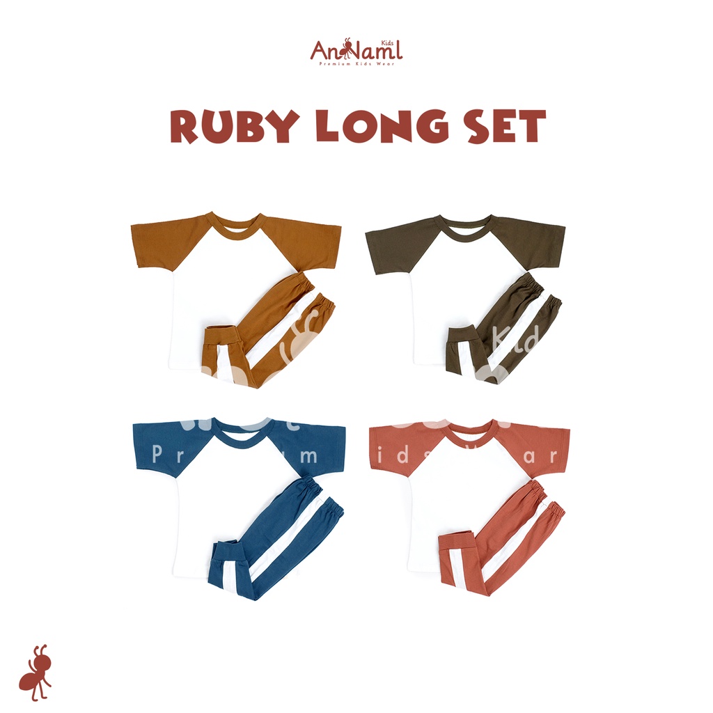 RUBY LONG SET ANNAML BY ATELIER ANGELINA (SIZE 2-6)