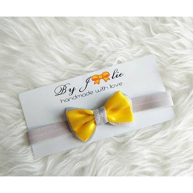 Yellow bow