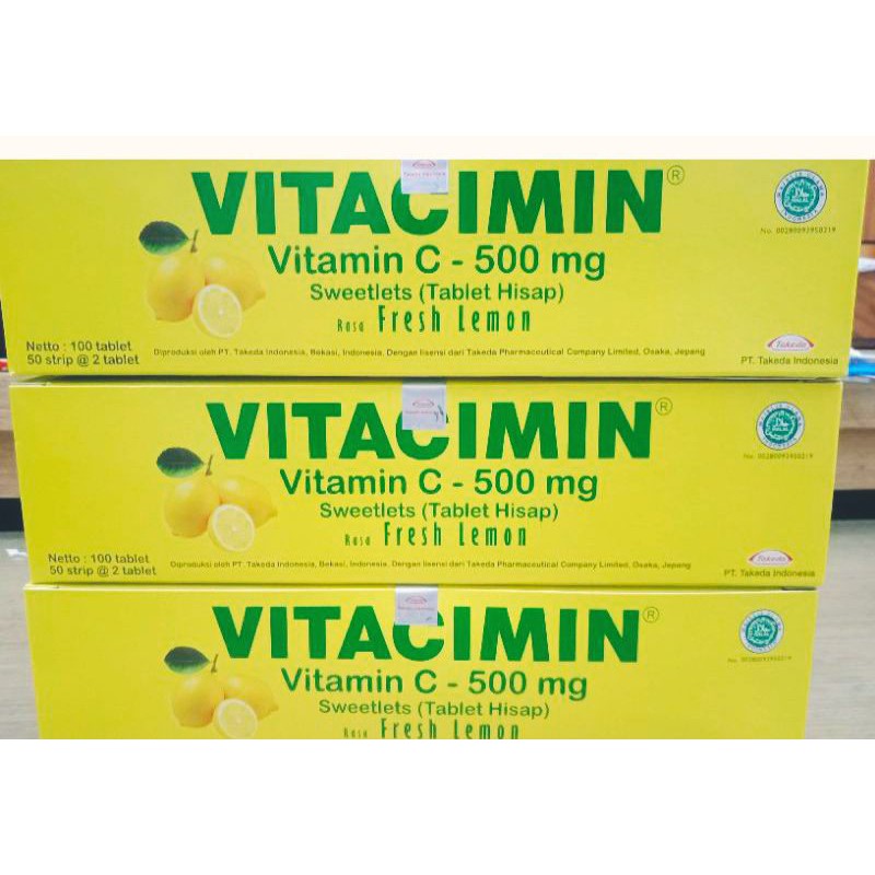 VITACIMIN JERUK LEMON 500mg