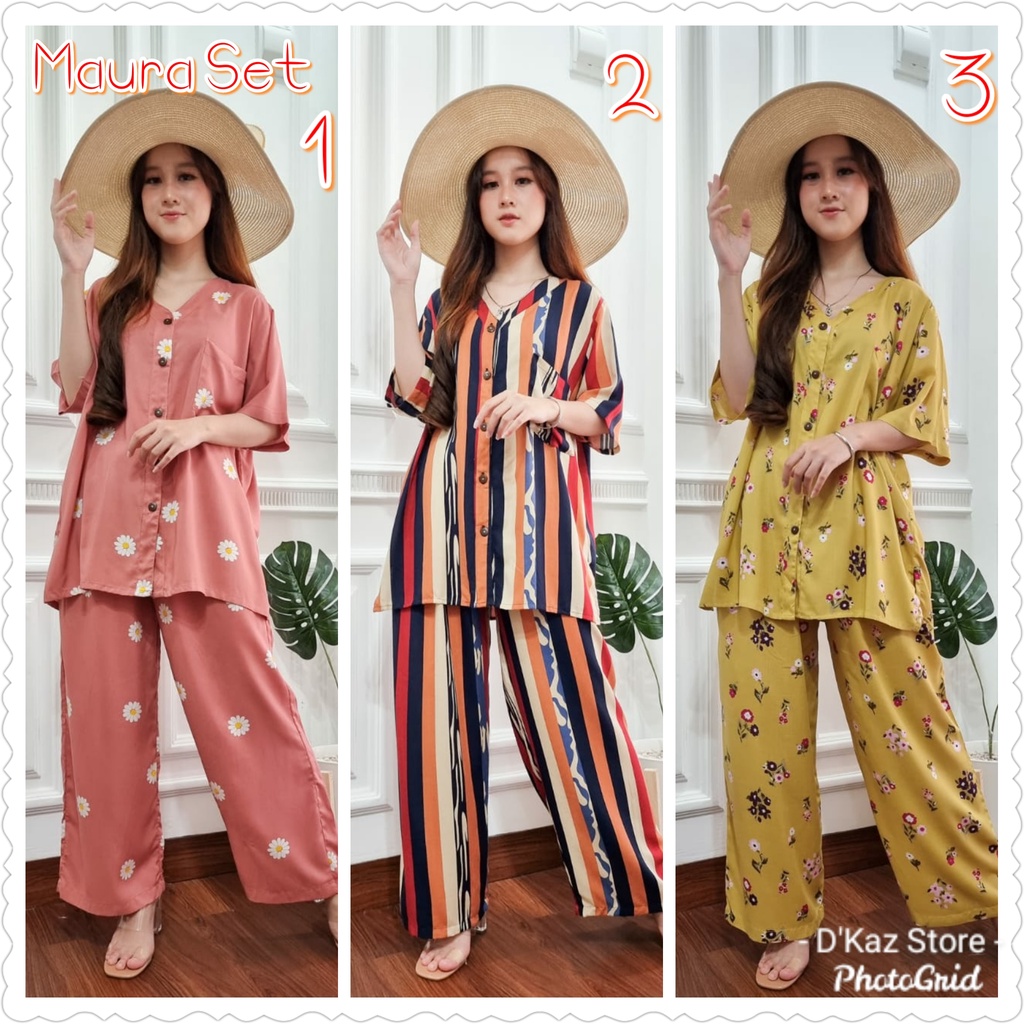 SETCEL PIYAMA MAURA SET