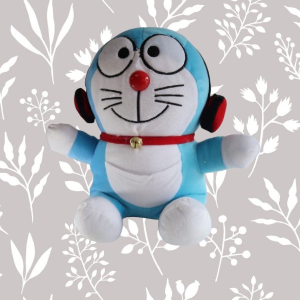 Boneka Doraemon Walkman Lucu