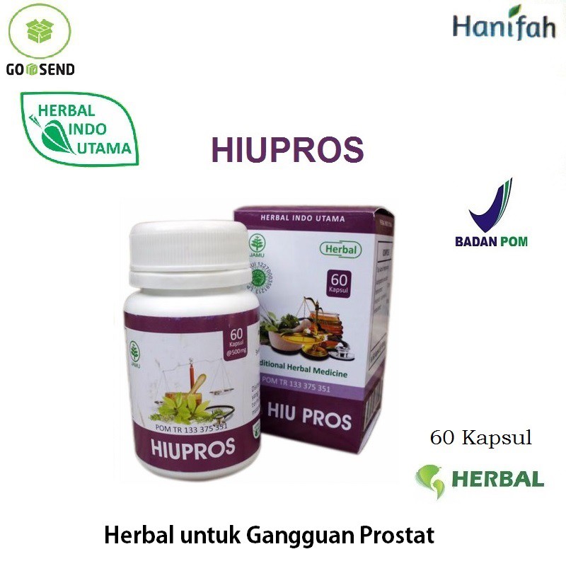 Hiu Pros Herbal Prostat 60 kapsul