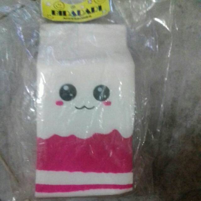 squishy kotak susu (milk)