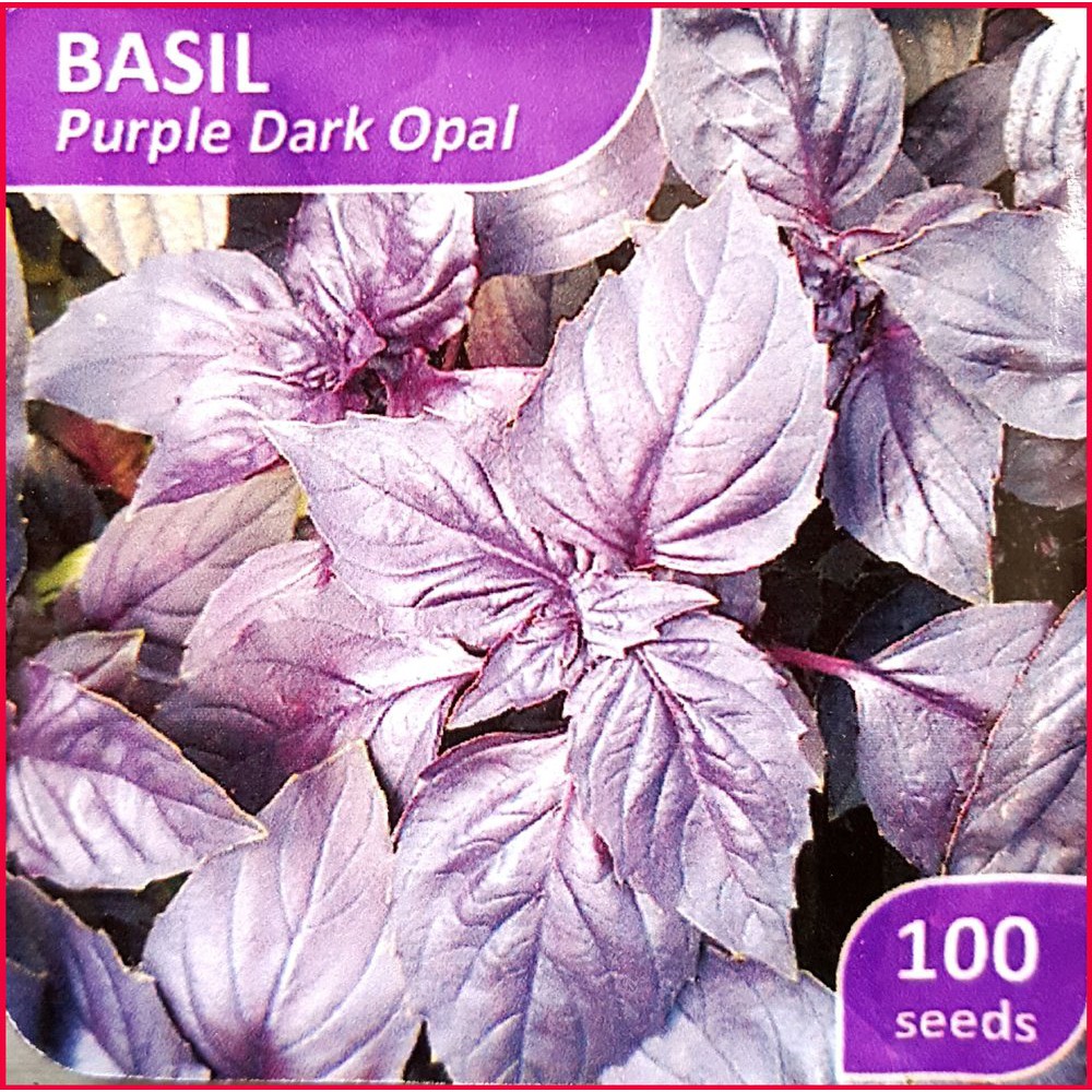benih basil purple dark opal Diskon