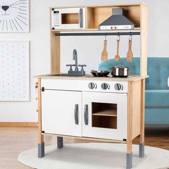 wooden kitchen set nomina
