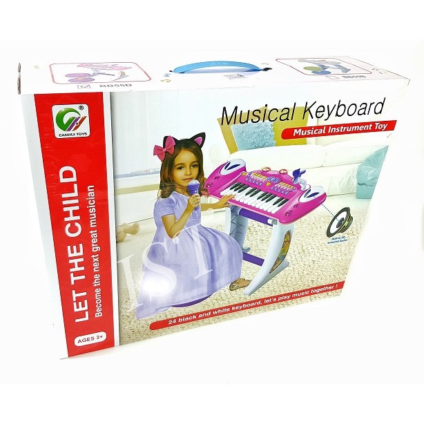 Musical Keyboard Pink