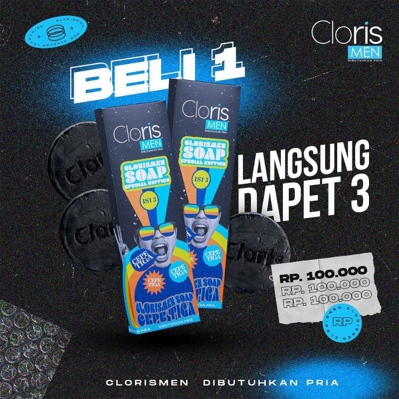 [CLORISMEN] PAKET HEMAT - PAKET CEPE
