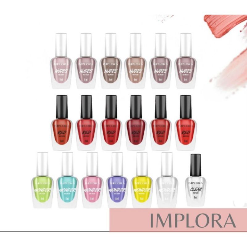 Nail Polish Implora Premium / Kutek Implora / Cat kuku