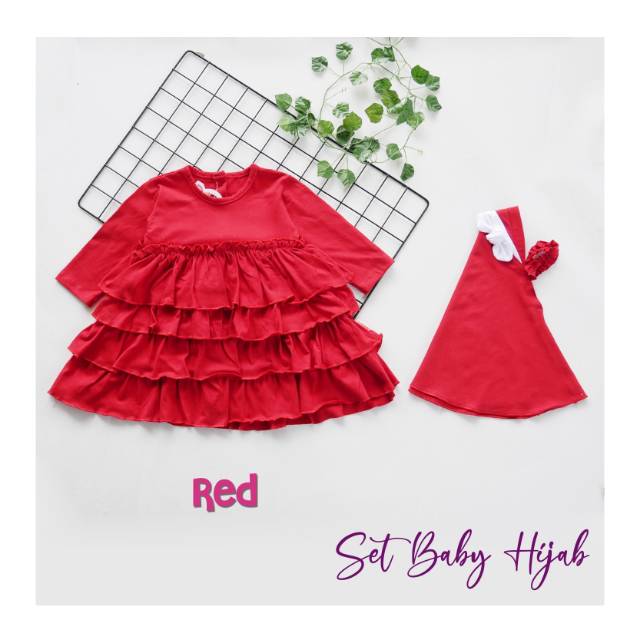 Gamis Set Baby Hijab