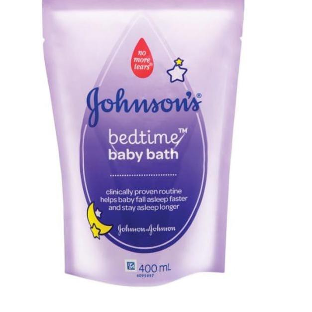 ♂ JOHNSON BABY BEDTIME BATH REFILL 400ML ☁