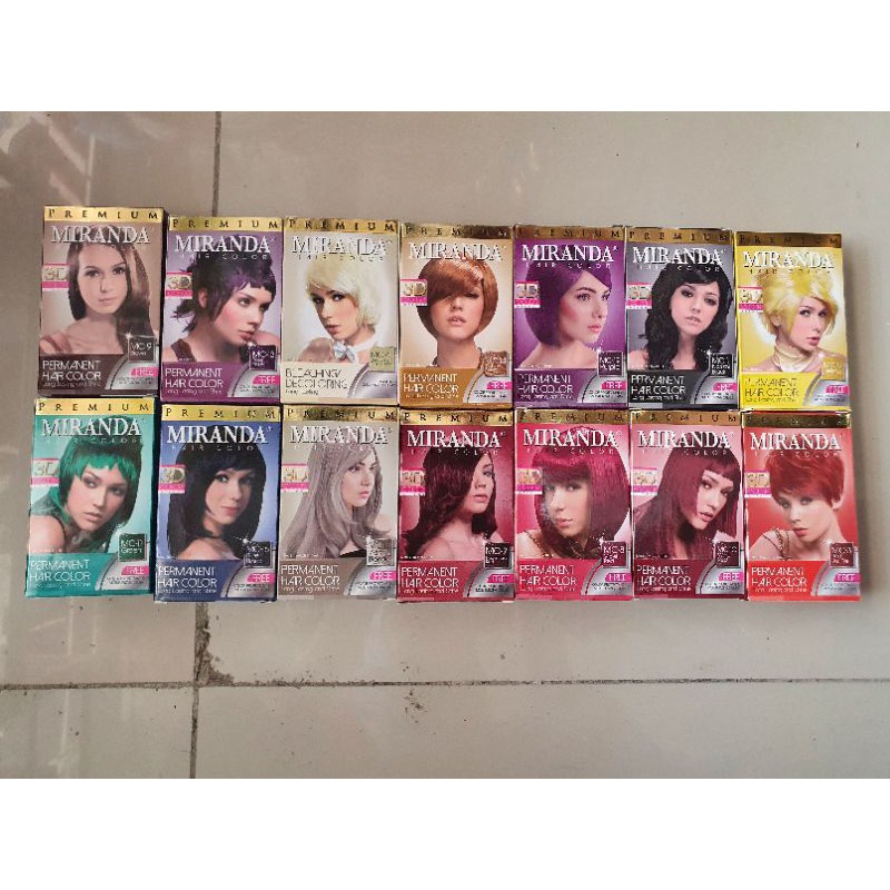 Miranda Permanent Hair Colour